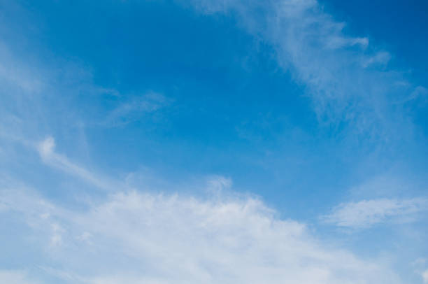 istock Sky clear beauty. Light clouds in the blue sky 1266432557