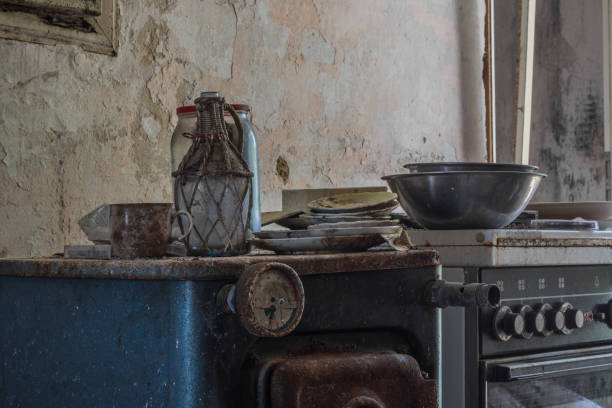 istock old counter-staende on an oven 1266433571