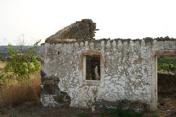 istock Abandoned place in summer photographed with natural light 1266441270