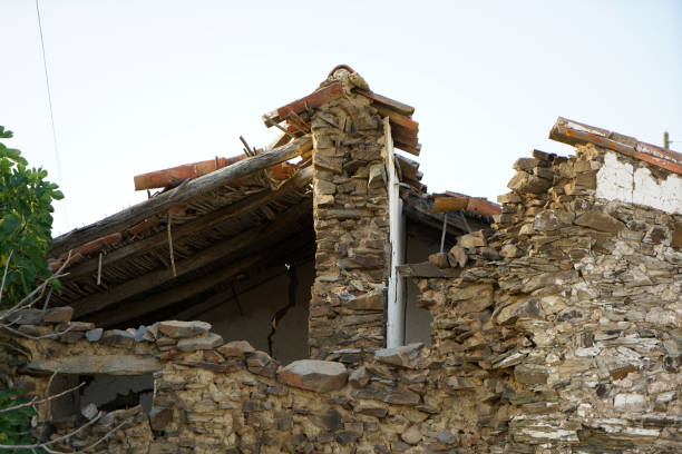 istock Abandoned place in summer photographed with natural light 1266441437