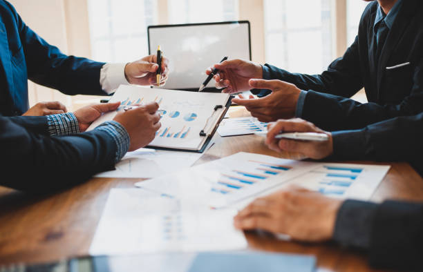 istock Meeting for strategy analysis and business planning. 1266442885