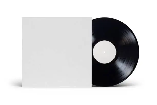 Photo of 12-inch vinyl LP record in cardboard cover on white background.