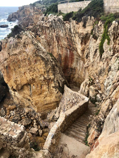 istock old stairs in the rock 1266445291