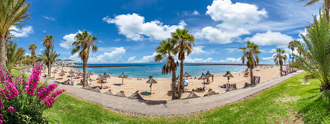 Landscape with Camison beach at Tenerife, Canary islands
