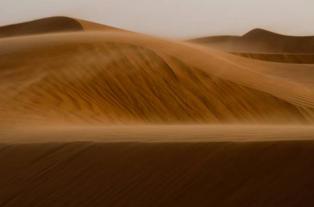 istock Sand dunes in the desert of Oman 1266451004