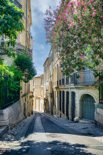 istock Old town in Montpellier France 1266452959