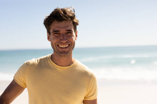 istock Young Caucasian man smiling 1266461277