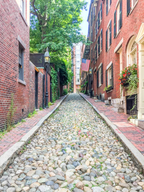 istock Acorn Street View, Beacon Hill, Boston, MA 1266472276