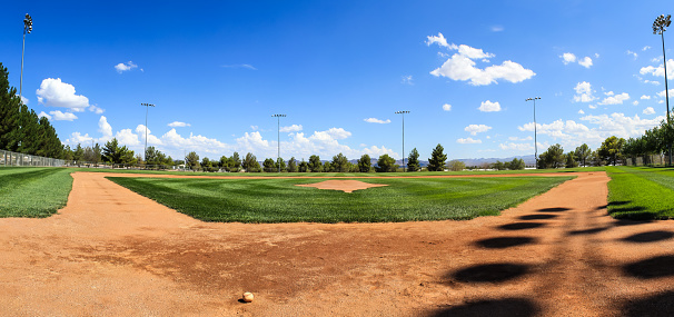 A Quiet baseball field