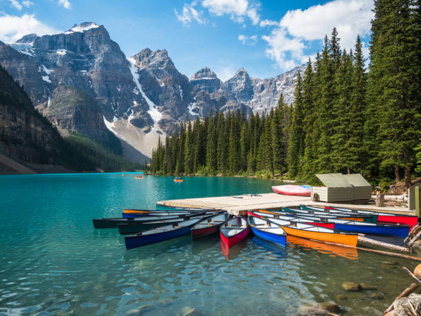 istock Moraine Lake in Banff National Park, Alberta, Canada 1266475855