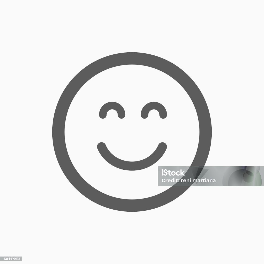 Mặt Cười Với Biểu Tượng Mắt Nhắm Vector Hình minh họa Sẵn có - Tải ...