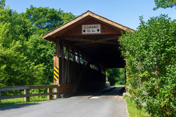 istock Claycomb Covered Bridge in Bedford County, Pennsylvania 1266512305