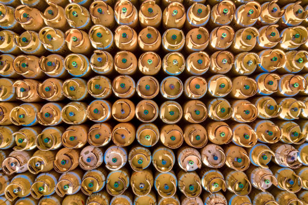 istock Top view of LPG tanks 1266538506