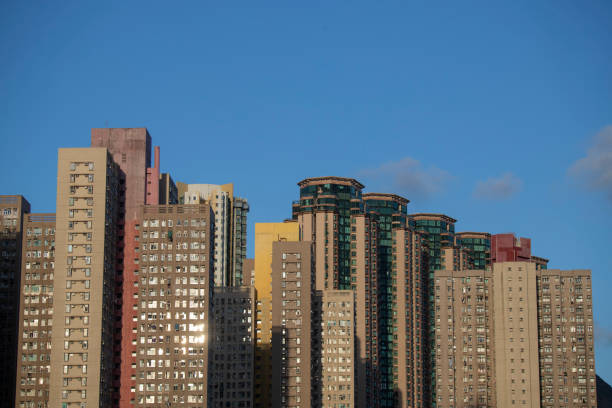 istock Apartments in Hong Kong. 1266545661