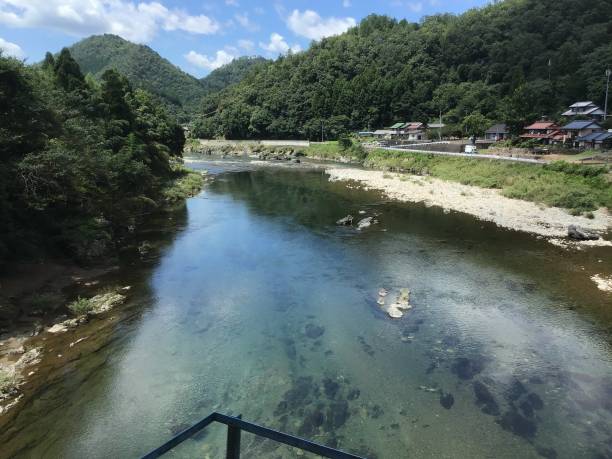 istock Scenery of the Nagara River from the Nagara River First Bridge 1266545853
