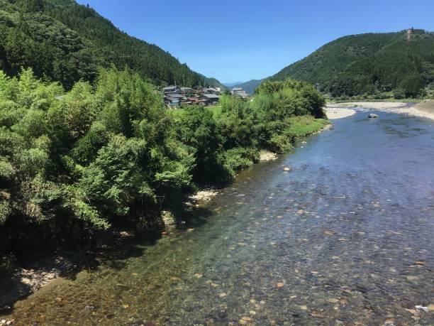 istock Scenery of Nagara River from Nagara River No. 6 Bridge 1266548684