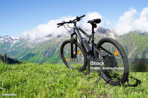 E Bike In Austria Ebike Cycling Stock Photo - Download Image Now - Electric Bicycle, Cycling, Sport