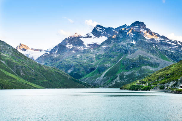 istock Vermunt Reservoir In Mountains 1266552938