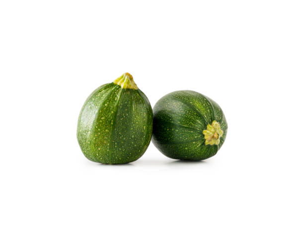 istock Green Pumpkin , isolated on white 1266568090