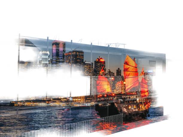 istock Digitally manipulated image - city 1266584132
