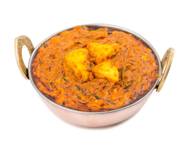 istock Indian Vegetarian Cuisine Kadai Paneer on White Background 1266587097