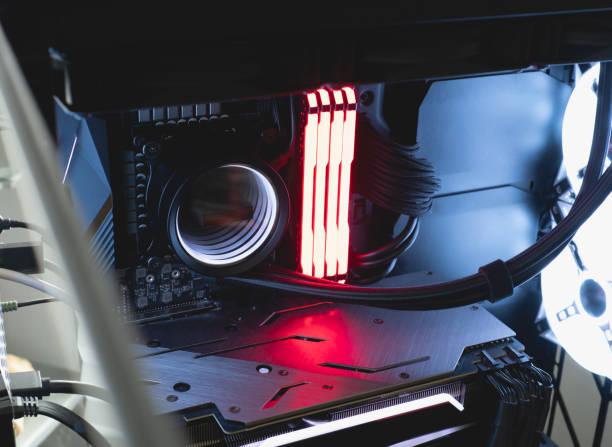 istock Gaming PC with RGB LED lights 1266591501