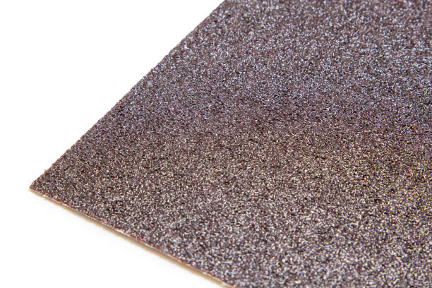 istock Abrasive sanding paper isolated on white 1266597162