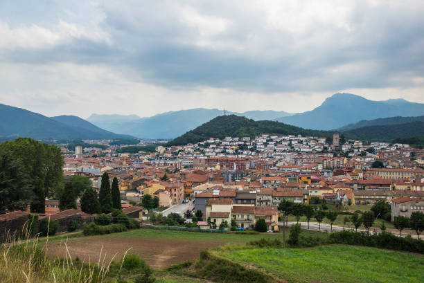 Olot city in Spain - Photo