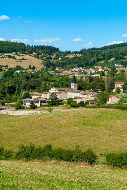 istock Mountain landscape in Haut-Beaujolais 1266608335