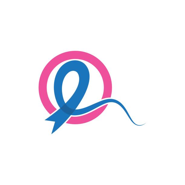 乳がんの意識、 - breast cancer breast cancer awareness ribbon social awareness symbol human hand点のイラスト素材／クリップアート素材／マンガ素材／アイコン素材