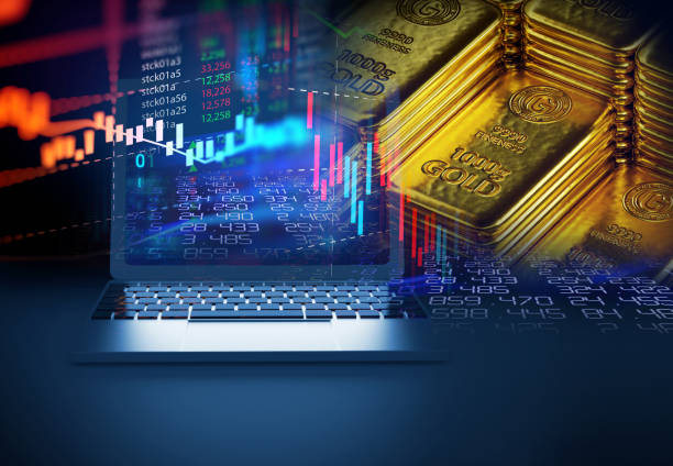 istock stack of  shiny gold bars on financial gold price graph  3d illustration 1266615028