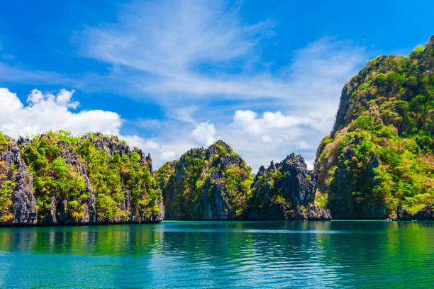 istock Mountain cliff at El Nido, Philippines 1266615135