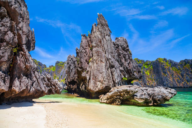 istock Mountain cliff at El Nido, Philippines 1266615164
