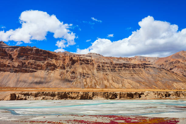 istock Manali to Leh mountain landscape, Himalayas 1266615194