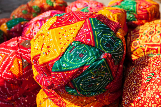 istock Traditional rajasthan turbans in India 1266618577