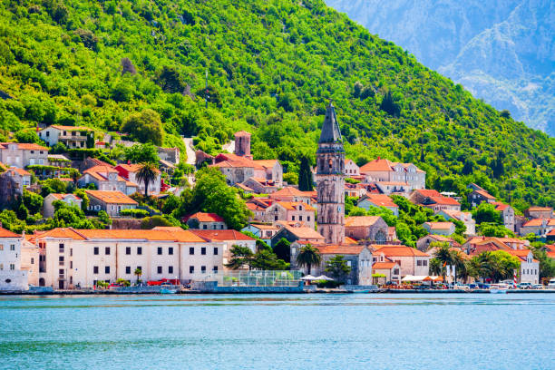 istock St. Nicholas Church in Perast, Montenegro 1266618612