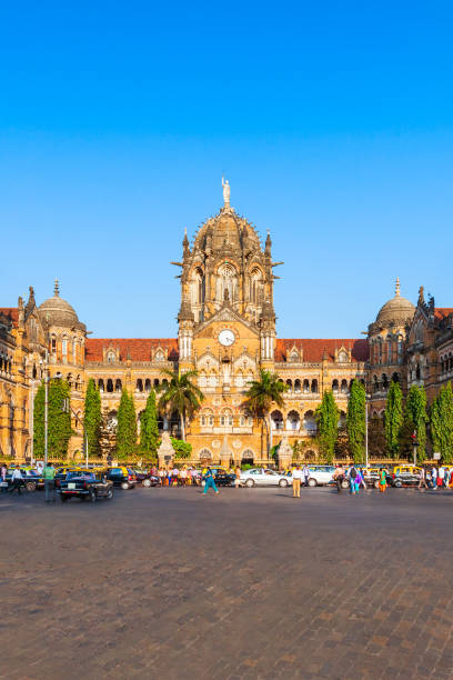istock Chhatrapati Shivaji Terminus in Mumbai, India 1266621124