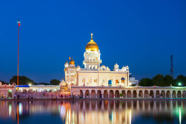 istock Gurudwara or Gurdwara Bangla Sahib, Delhi 1266621173