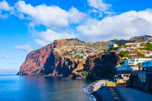 Cabo Girao is a cliff located along the southern coast of the island of Madeira in Portugal