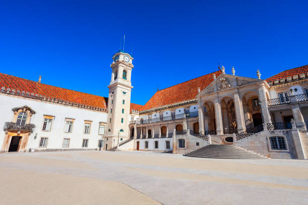University of Coimbra in Coimbra, Portugal University of Coimbra or Universidade de Coimbra is a Portuguese public university in Coimbra, Portugal coimbra city stock pictures, royalty-free photos & images