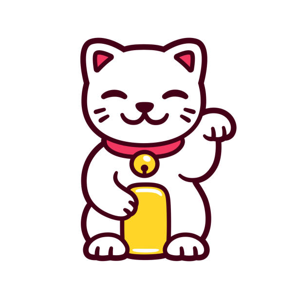 2,649 Lucky Cat Illustrations & Clip Art - iStock | Chinese lucky cat,  Japanese lucky cat, China lucky cat