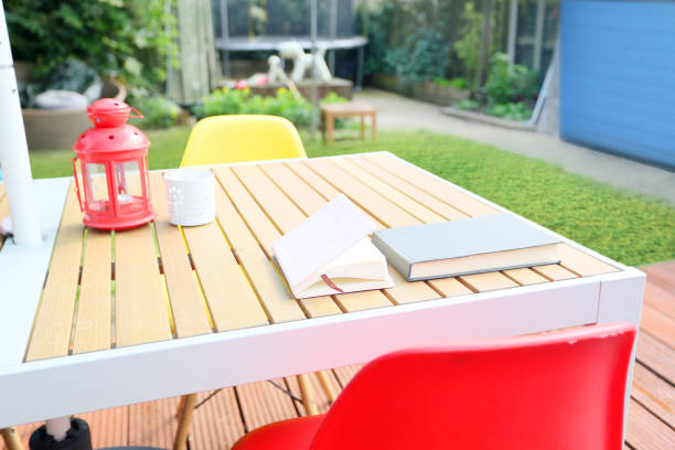 istock outdoor office in the garden 1266632968