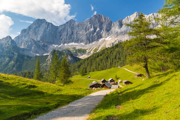 istock Mountain village close to Dachstein, Austria 1266642922