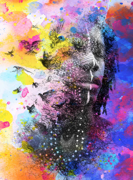 istock Creative photo manipulation of a portrait 1266643071