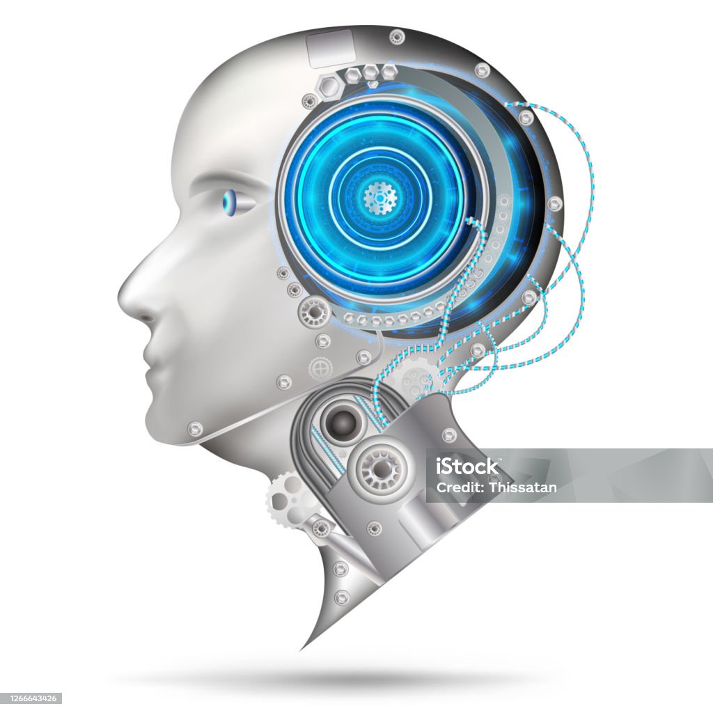 ปัญญาประดิษฐ์ในหัวมนุษย์ Ai กับสมองดิจิตอลคือการเรียนรู้การประมวลผลข้อมูลขนาดใหญ่ข้อมูลก  ภาพประกอบสต็อก - ดาวน์โหลดรูปภาพตอนนี้ - Istock