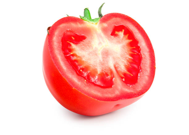 istock half of a tomato isolated on white background 1266645619