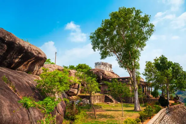 Chitharal Jain Temple or Chitharal Malai Kovil or Bhagwathi Temple near Kanyakumari city in Tamil Nadu in India
