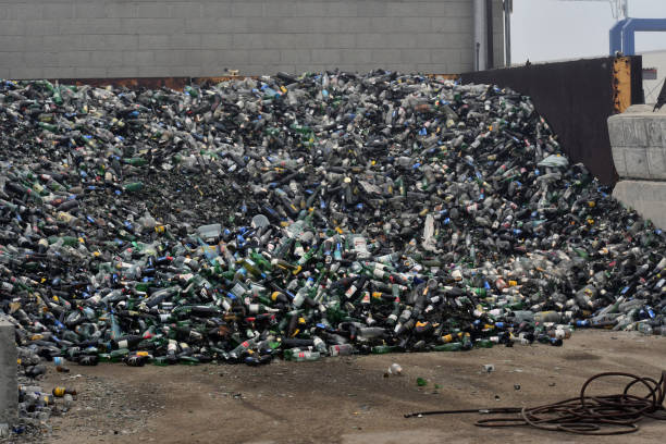 istock Glass containers ready to be recycled 1266651943