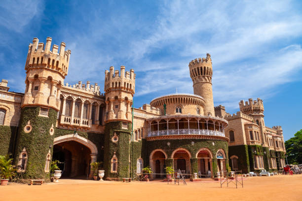 Bangalore Palace is a british style palace located in Bangalore city in Karnataka, India