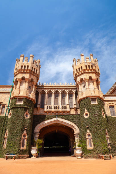 Bangalore Palace is a british style palace located in Bangalore city in Karnataka, India